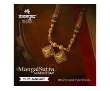 Exquisite Diamond Mangalsutra Designs in Nashik