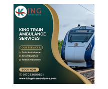 King Train Ambulance Service in Bangalore is hired during medical shifting