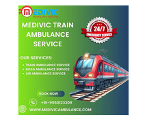 Use Medivic Train Ambulance Service in Lucknow for all your Transfer needs