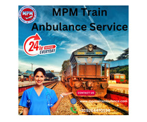 MPM train ambulance in Bangalore offers a cost-effective and efficient medical transportation