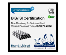 Obtain BIS Certified Stainless Steel Tubes with Brand Liaison