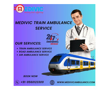 Book Medivic Train Ambulance in Jamshedpur for Quick Medical Assistance