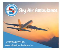 Top-class Air Ambulance in Patna with Superb Medical Aid by Sky