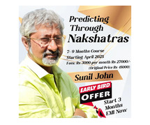 Predicting Through Nakshatras – Master in Nakshatras with Sunil John