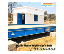 Reliable Full Draft Road In-Motion Weighbridge in India