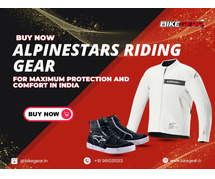 Buy Now Alpinestars Riding Gear for Maximum Protection and Comfort in India