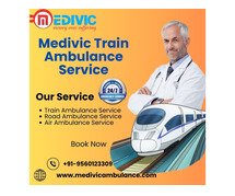 Choose Medivic Train Ambulance for affordable medical transportation in Lucknow