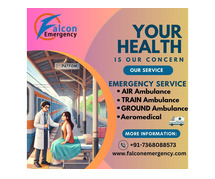 FALC Emergency Train Ambulance in Varanasi – Swift and Safe Patient Transfer