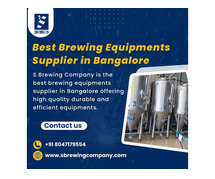 Best Brewing Equipments Supplier in Bangalore