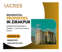 Residential Properties in Zirakpur – Find Your Dream Home