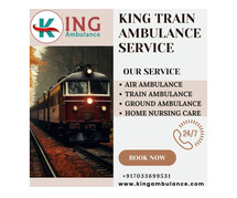 King Train Ambulance service in Lucknow – Swift and Safe Patient Transfer