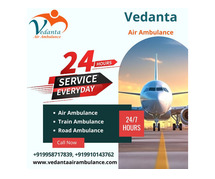 Vedanta Air Ambulance Service in Bangalore is there for small town people