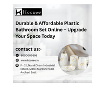 Buy Durable & Affordable Plastic Bathroom Set Online – Upgrade Your Space Today