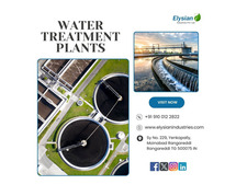 Water Treatment Plants in Bangalore | 9100122822 | Elysian industries