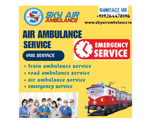 Feel Comfortable and Safe with the Sky Train Ambulance in Ranchi