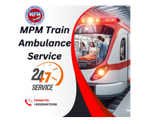 MPM Train Ambulance Service in Kolkata provides Safe and Economical Medical Transfer