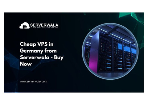 Cheap VPS in Germany from Serverwala - Buy Now