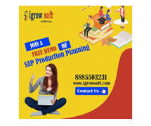 SAP PP Online Training  in Hyderabad| Igrowsoft