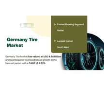 Germany Tire Market: Share Analysis, Key Trends, and Key Players with {4.23%} CAGR