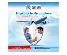 Get an Air Ambulance from Patna with a Responsible Medical Team by Sky