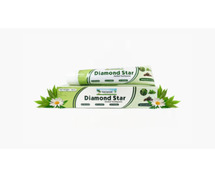 Natural Herbal Toothpaste - Diamond Star Herbal Toothpaste By Planet Ayurveda