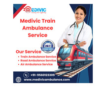 Medivic Train Ambulance Services in Darbhanga provides complete