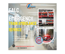 Shifting the patient needs FALC Emergency Train Ambulance Services in Ranchi