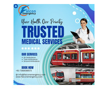 Book The FALC Emergency Train Ambulance Services in Kolkata for a critical situation