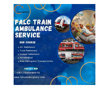 Falc Emergency Train Ambulance in Delhi provides Economical Transfer Option