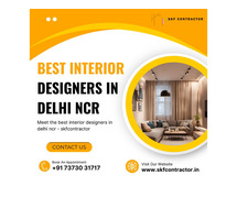 Best Interior Designers in Delhi NCR for Your Home