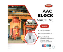 AAC Block Machinery Manufacturer in India | 7675989961 | Buildmate