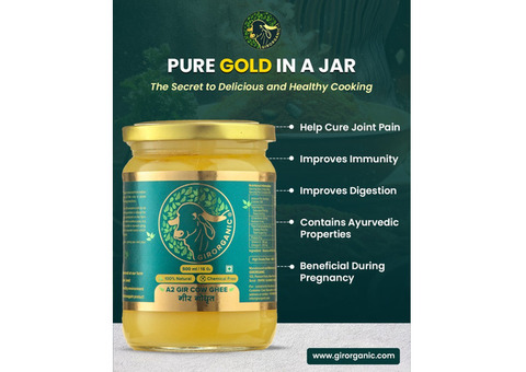 Buy Premium A2 Gir Cow Ghee Online – Pure & Natural