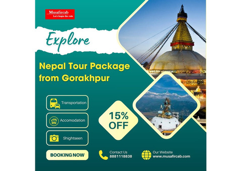 Nepal Tour Package from Gorakhpur