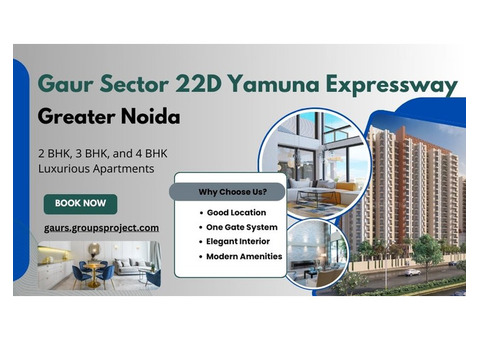 Gaur Sector 22D Yamuna Expressway – Crafting Your Castle