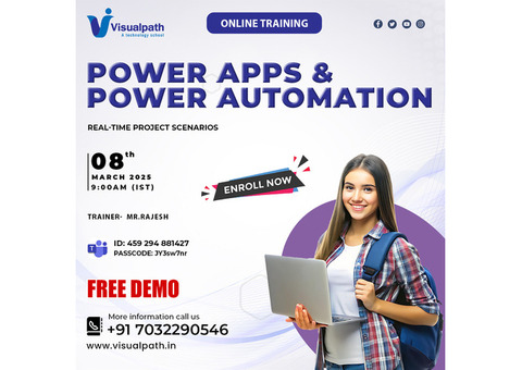 Power Apps & Automate Online Training | Join Free Demo