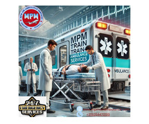 MPM Train Ambulance in Guwahati provides an excellent intensive care unit