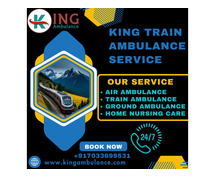 King Train ambulance Service in Jamshedpur Offers Affordable Train Ambulance with Advanced Care