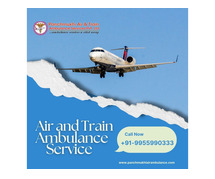 Book Air and Train Ambulance from Patna with Professional Medical Staff by Panchmukhi