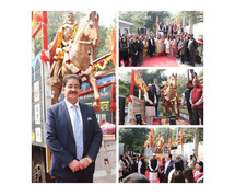 Marwah Studios Hosts Prayer Ceremony for Shivaji Maharaj’s Statue Installation in Tokyo