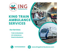 King Train Ambulance in Patna provides High-Level Medical Staff inside Trains