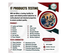 NABL Accredited IT Product Testing Labs in Noida