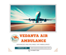 Choose Air Ambulance in Patna with Superb Medical System by Vedanta