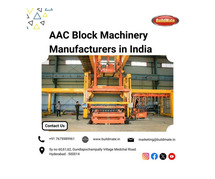 AAC Block Machinery Manufacturers in India | +91 76759 89961 | Buildmate