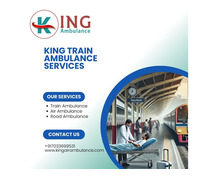 For fast and safe patient transportation, choose King Train Ambulance in Bangalore