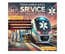 Get Expert care on Moving Trains at Sky Train Ambulance in Ranchi