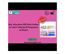 Buy Abortion Pill Pack Online to End Undesired Pregnancy at Home