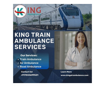 Choose King Train Ambulance Service in Chennai to transport your sick patient safely