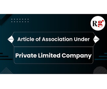 Article of Association Under Private Limited Company