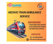 Use Medivic Train Ambulance Service in Dibrugarh to save your time