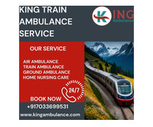 King Train Ambulance Service in Siliguri Expert Coordination for Safe Transfers